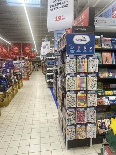 Tricolore en magasin