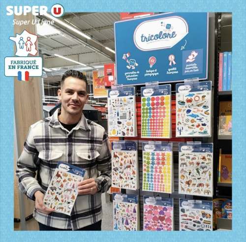 Tricolore en magasin